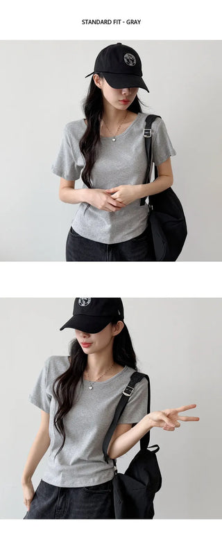 Slim Fit Cotton Tee