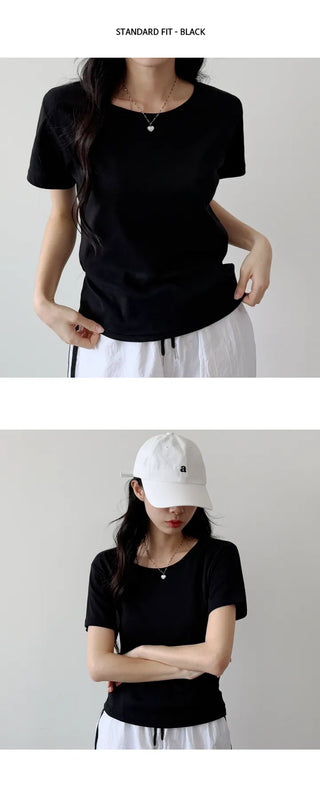 Slim Fit Cotton Tee
