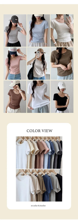 Slim Fit Cotton Tee