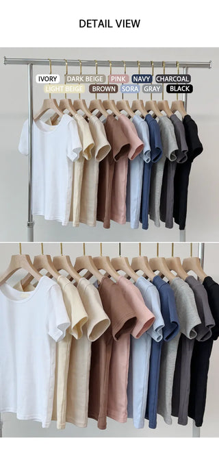 Slim Fit Cotton Tee