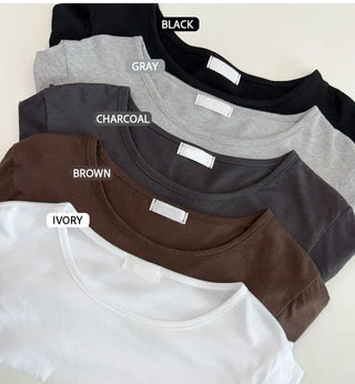 Cotton Long Sleeve Tee