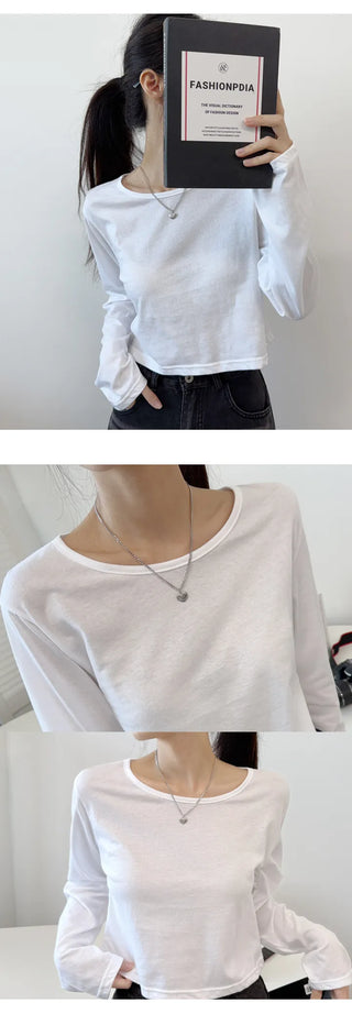 Cotton Long Sleeve Tee