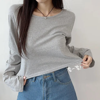 Cotton Long Sleeve Tee