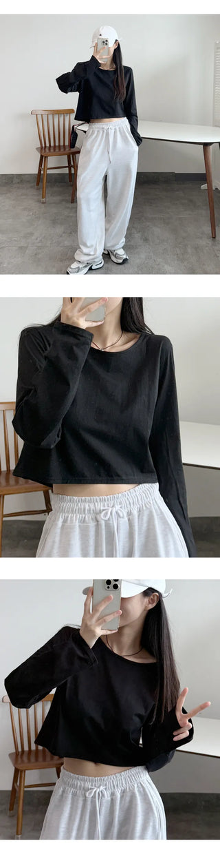 Cotton Long Sleeve Tee