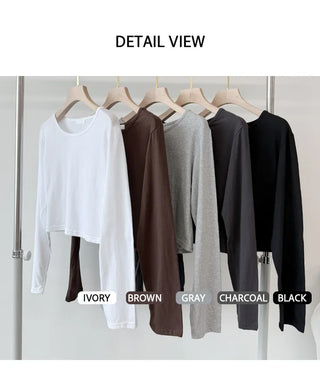 Cotton Long Sleeve Tee