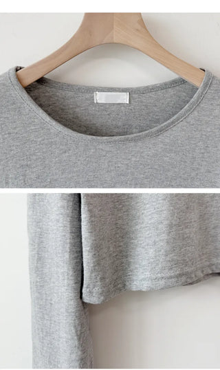 Cotton Long Sleeve Tee