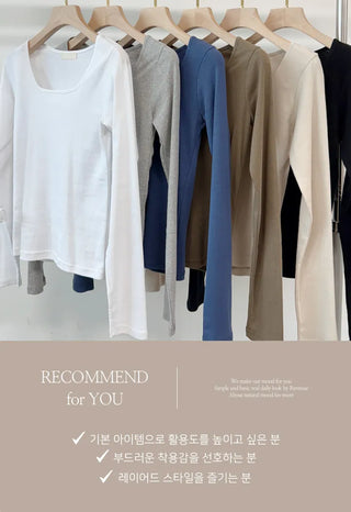 Square Neck Tee