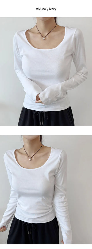 Square Neck Tee