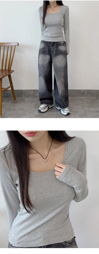 Square Neck Tee