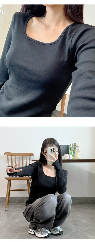 Square Neck Tee