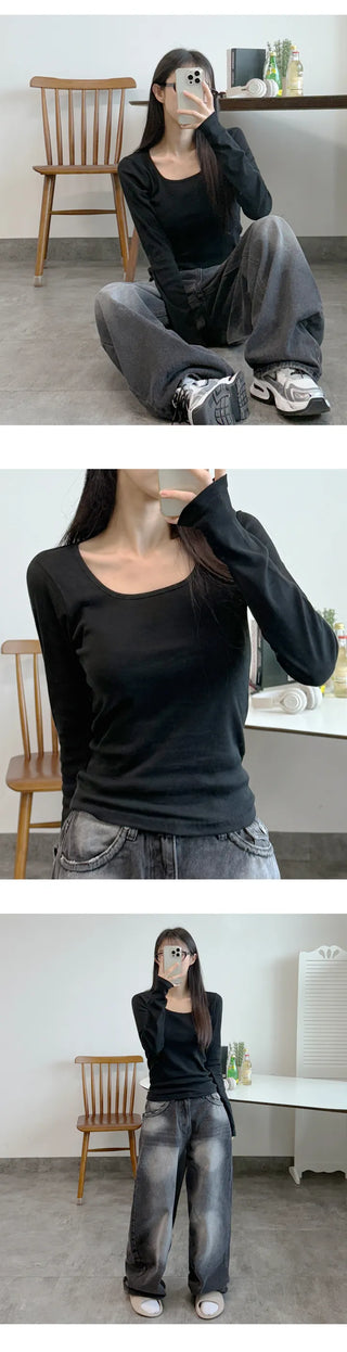 Square Neck Tee