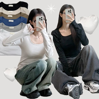 Square Neck Tee