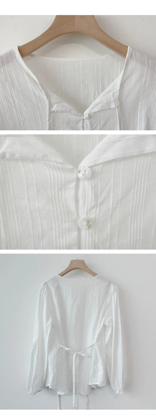 Ribbon Blouse Shirt