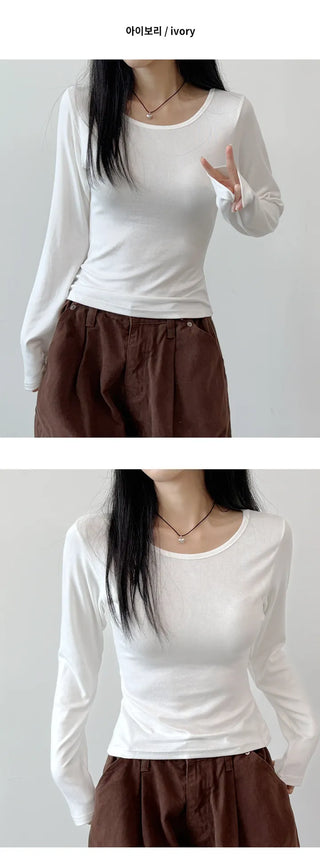 Spandex Long Sleeve Tee