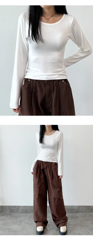 Spandex Long Sleeve Tee