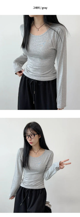 Spandex Long Sleeve Tee