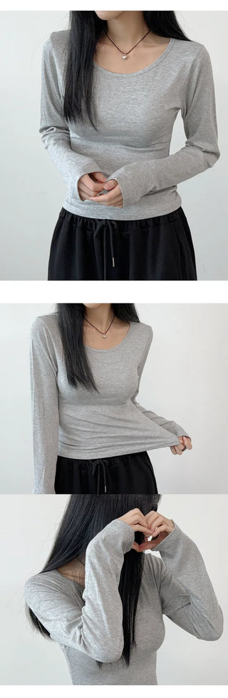 Spandex Long Sleeve Tee