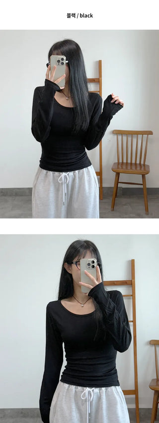 Spandex Long Sleeve Tee
