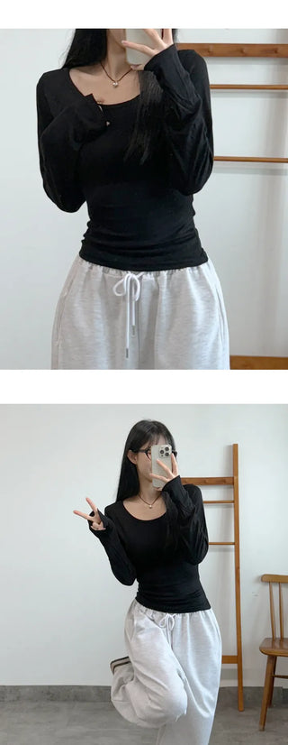 Spandex Long Sleeve Tee