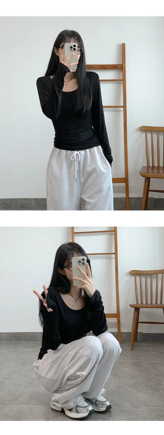 Spandex Long Sleeve Tee