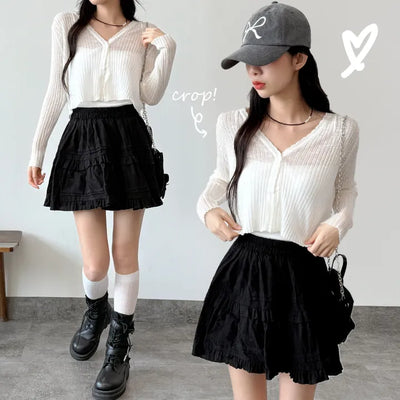 Slim Crop Summer Cardigan