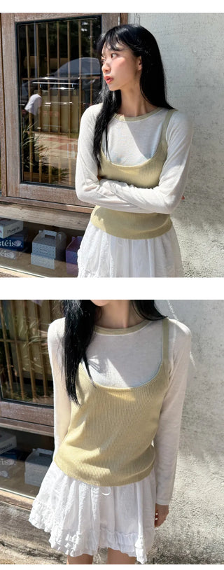 Wool Cardigan Set