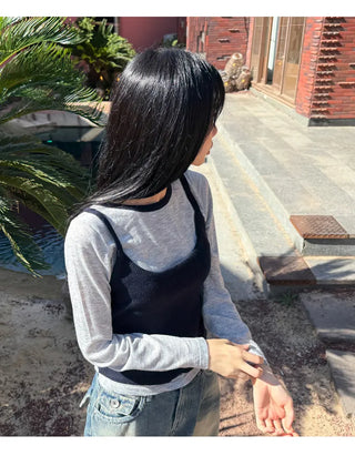 Wool Cardigan Set