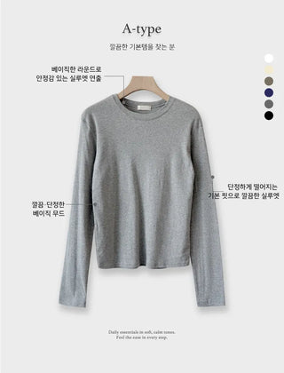 Basic Long Sleeve Tee