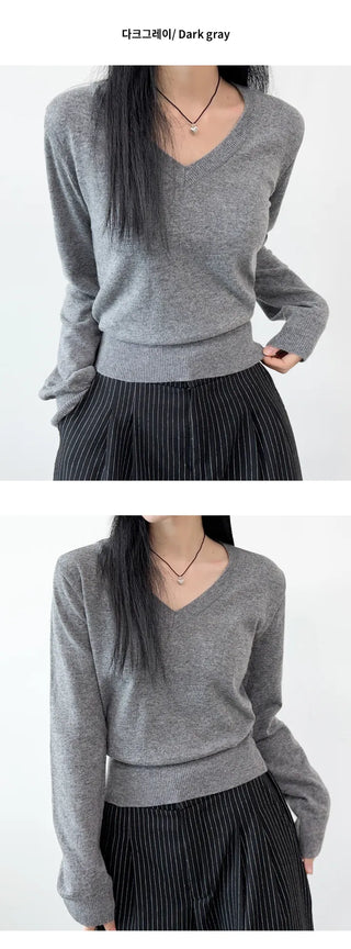 Cashmere Crop Knit