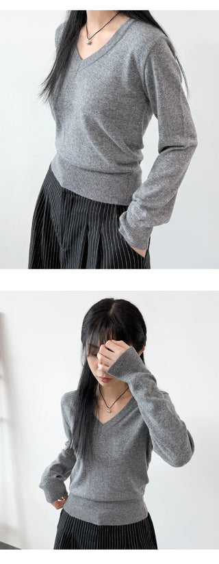 Cashmere Crop Knit