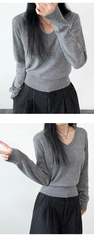 Cashmere Crop Knit