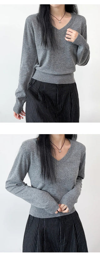 Cashmere Crop Knit