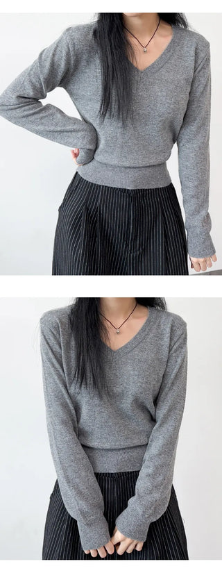Cashmere Crop Knit