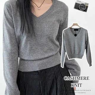 Cashmere Crop Knit