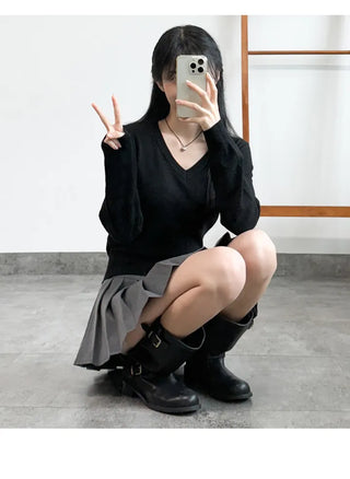 Cashmere Crop Knit