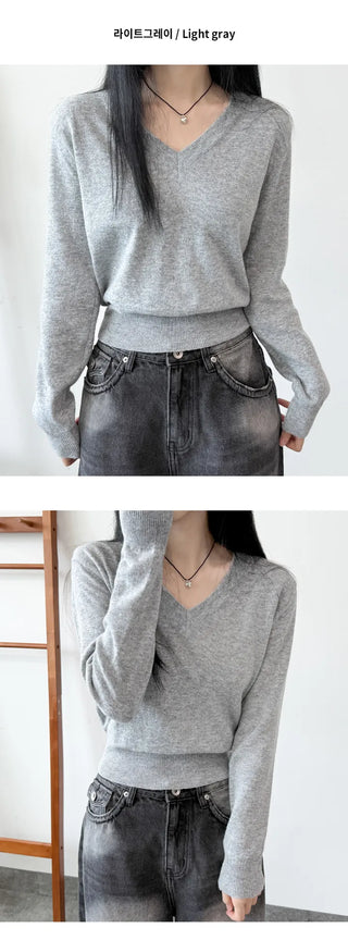 Cashmere Crop Knit