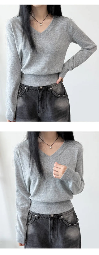 Cashmere Crop Knit