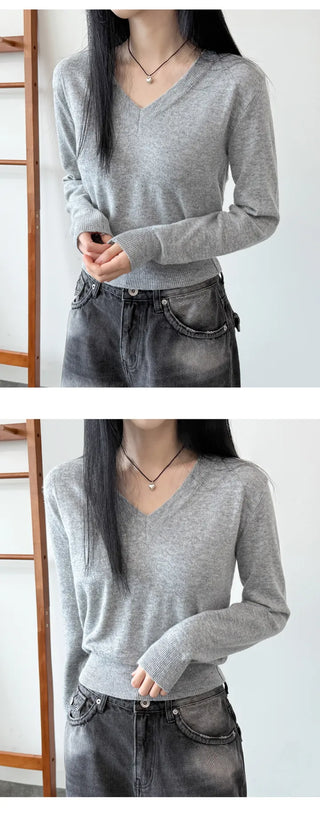 Cashmere Crop Knit