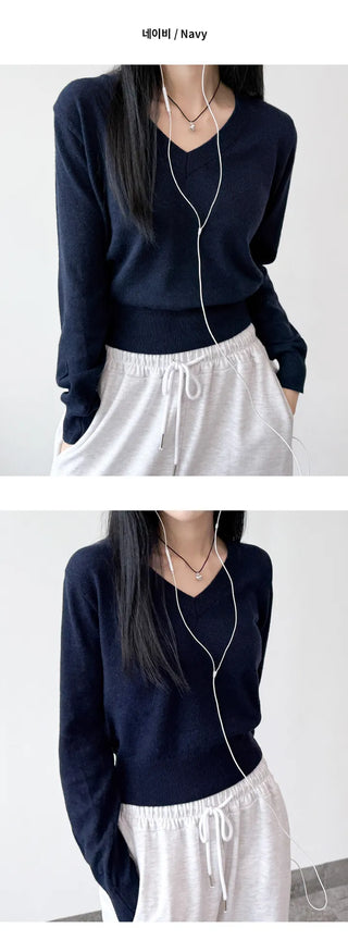 Cashmere Crop Knit