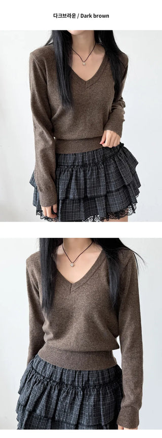 Cashmere Crop Knit