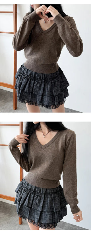 Cashmere Crop Knit