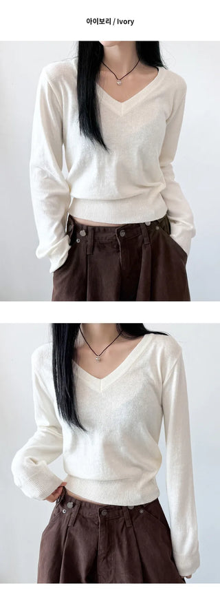 Cashmere Crop Knit