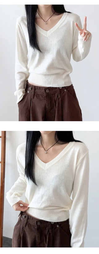 Cashmere Crop Knit
