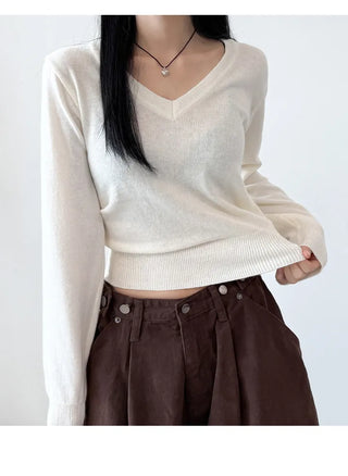 Cashmere Crop Knit