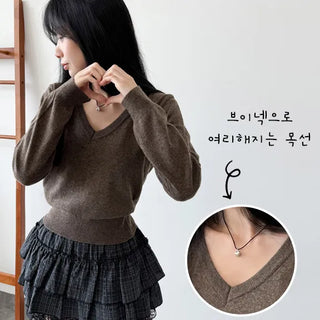 Cashmere Crop Knit