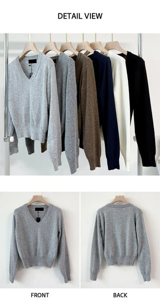 Cashmere Crop Knit