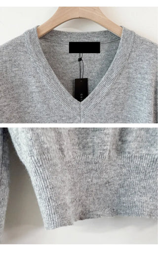 Cashmere Crop Knit