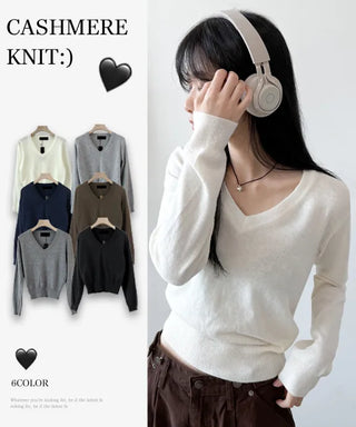 Cashmere Crop Knit
