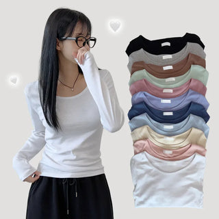 Cotton Long Sleeve Tee