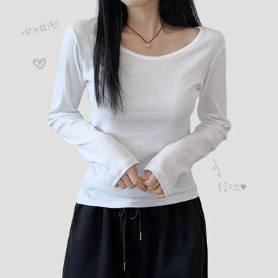 Cotton Long Sleeve Tee